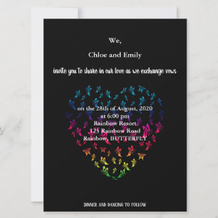 Ihre LGBTQ Hochzeitskarte