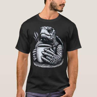 Ihre Liebe für Tortoise und Kaffee damit T-Shirt