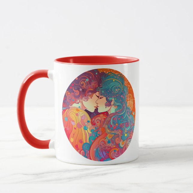 Ihre Liebe, ihr Weg Tasse (Links)