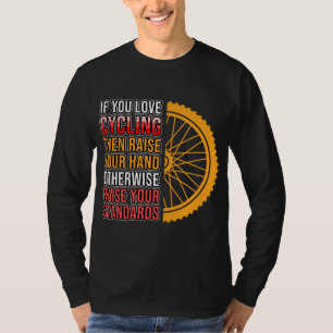 Ihre Liebe Radfahren Radfahrer Rad fahren T-Shirt