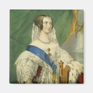 Ihre liebenswürdigste Majestät, Königin Victori Magnet