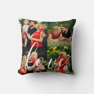 Ihre Lieblings-Familienfoto-Collage Kissen