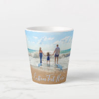 Ihre Lieblings-Foto-Latte-Tasse mit benutzerdefini