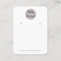 Ihre Logo-Ohrsichtkarte