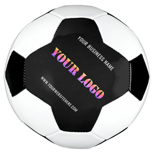 Ihre Logo-Werbeaktion Personalisiert - Ihre Farben Fußball (Gedreht)