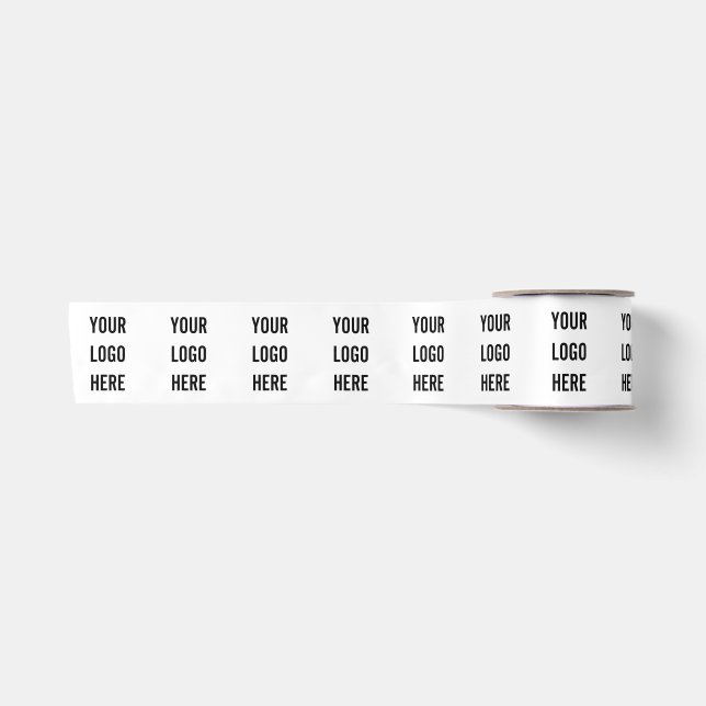 Ihre Logowiederholung hier Satinband (Vorderseite)