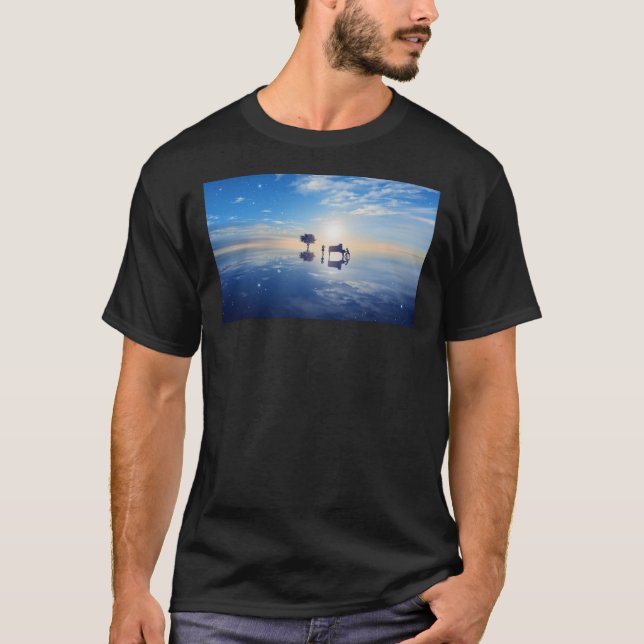 Ihre Lüge im April-Poster T-Shirt (Vorderseite)