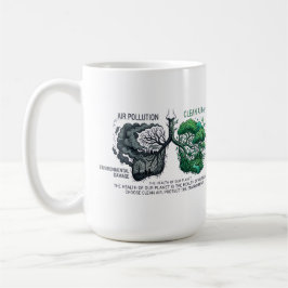 Ihre Lungen sind ein Spiegelbild unseres Planeten Kaffeetasse