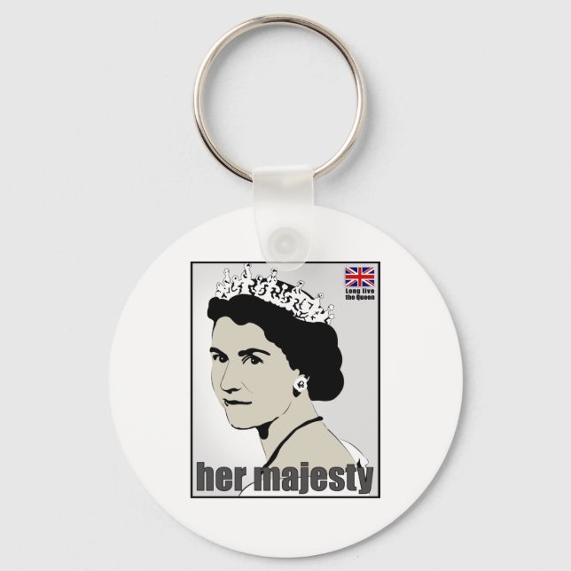 ihre Majestät Schlüsselanhänger (Vorderseite)