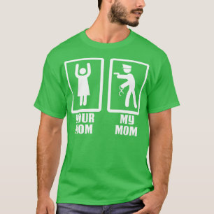 Ihre Mama Meine Mama der Polizei stolz T-Shirts fü