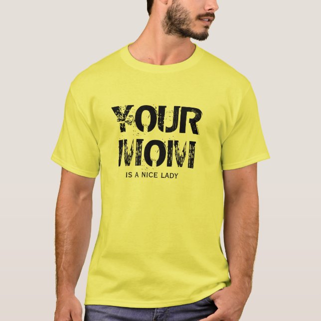 Ihre Mamma T-Shirt (Vorderseite)