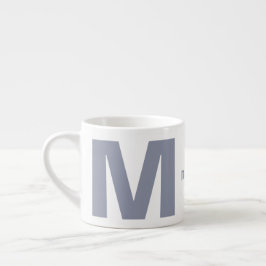 IHRE Monogramm & Name Espresso-Tasse Espressotasse