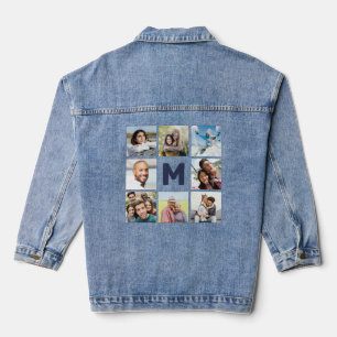 IHRE Monogramm und 8 Fotos Jeansjacke