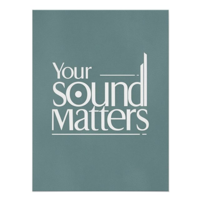Ihre Musik ist wichtig Poster (Vorderseite)