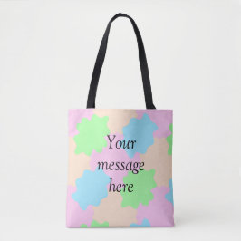 Ihre Nachricht hier Text hinzufügen Name Boho farb Tasche