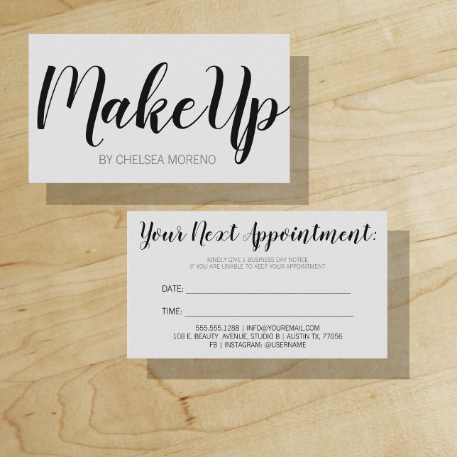 Ihre nächste Erinnerung Minimalistisch Grau Terminkarte ("Everyday is abundantly beautiful." 
Sincerely Best Wishes from Lucky Design World)