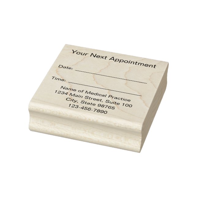 Ihre nächste Vorlage für die medizinische Praxis Gummistempel (Stempel)