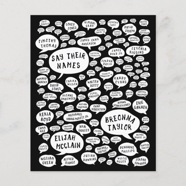 ihre Namen nennen (Vorderseite)