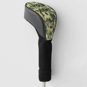 IHRE NAMENSgolf-Kopf-Abdeckungs-Camouflage Golf Headcover