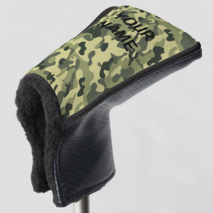IHRE NAMENSgolf-Kopf-Abdeckungs-Camouflage Golf Headcover