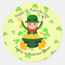 Ihre Namensmeldung St Patricks Day Leprechaun Gold