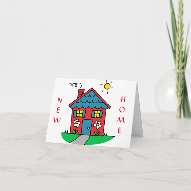 **IHRE NEUE ZUHAUSE** ZEIT, UM SICHER ZU FEIERN! KARTE (Vorderseite)