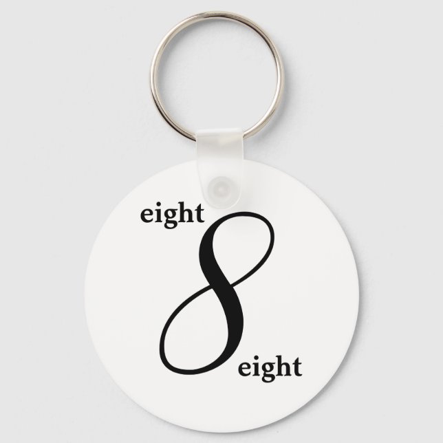 Ihre Nummer Schlüsselanhänger (Vorderseite)