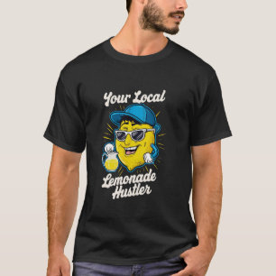Ihre örtliche Lemonade Hustler Funny Kids Lemonade T-Shirt