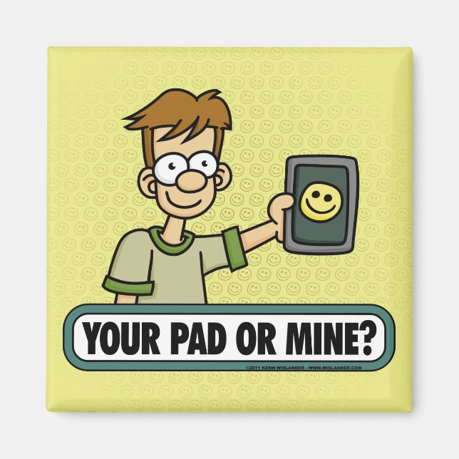 Ihre Pad- oder Minenmagnete Magnet (Vorne)