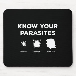 Ihre Parasiten alle außer Trump Protest karikiert Mousepad