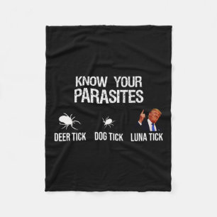 Ihre Parasiten - Hirschkitzel Fleecedecke