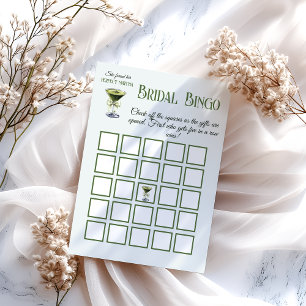 Ihre perfekte Matcha Brautparty Bingo Card gefunde Einladung