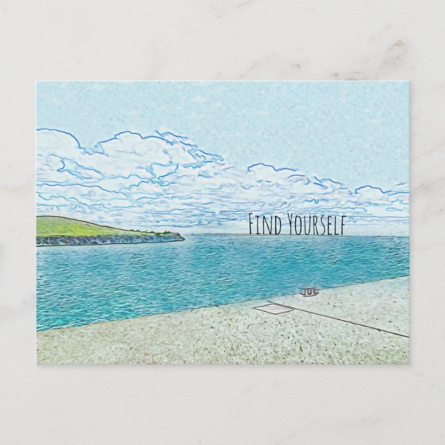 Ihre Postkarte finden (Vorderseite)