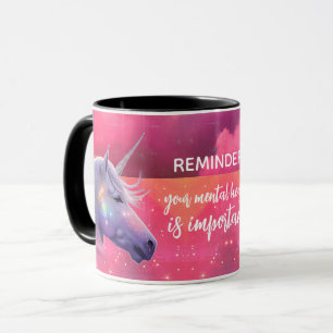 Ihre psychische Gesundheit ist wichtig für das Ein Tasse