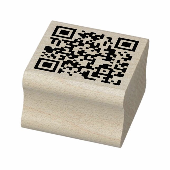Ihre QR Code Plus Business Details Rubber Briefmar Gummistempel (Von Creator hochgeladen)