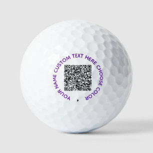 Ihre QR-Code-Prüfung und Briefmarke für benutzerde Golfball