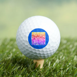 Ihre QR Code Scan Briefmarke Golf Balls - Farbe wä Golfball