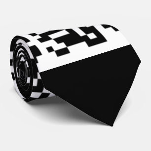 Ihre QR-Code-Scan-Info-Krawatte mit benutzerdefini Krawatte