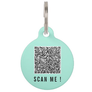 Ihre QR-Code-Scan-Info Personalisiert PID-Tag Haustiermarke