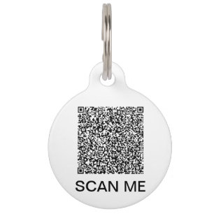 Ihre QR-Code-Scan-Info Personalisiert PID-Tag Haustiermarke