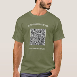 Ihre QR-Codeprüfung und Ihr T - Shirt für benutzer