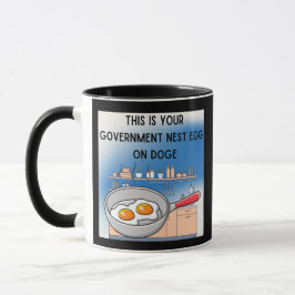 Ihre Regierung auf DOGE, eine Metapher für Demokra Tasse