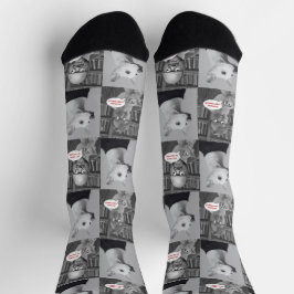 Ihre, seine, Elfenbeinwüste Crew Socken