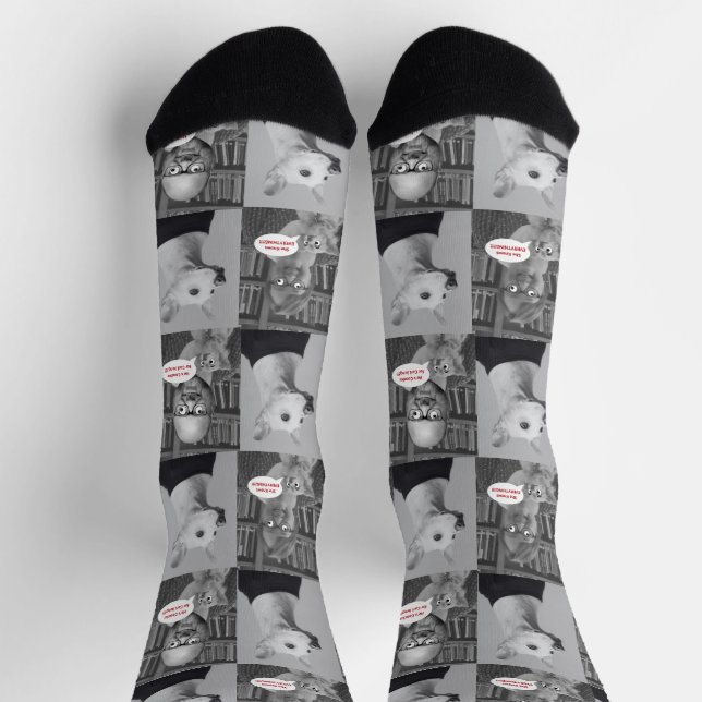 Ihre, seine, Elfenbeinwüste Crew Socken (Oben)