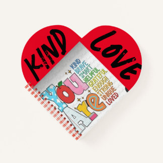 IHRE SELBSTDISIGN AUF Spiral Notebook Notizbuch