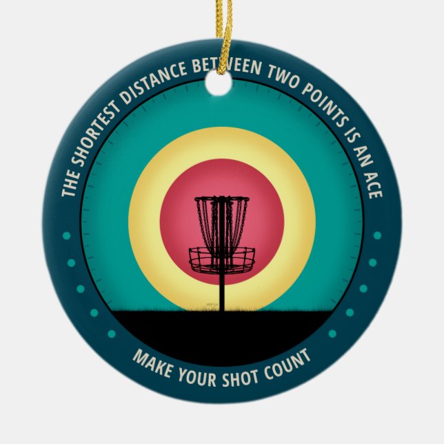 Ihre Shooting Count Keramikornament (Vorne)