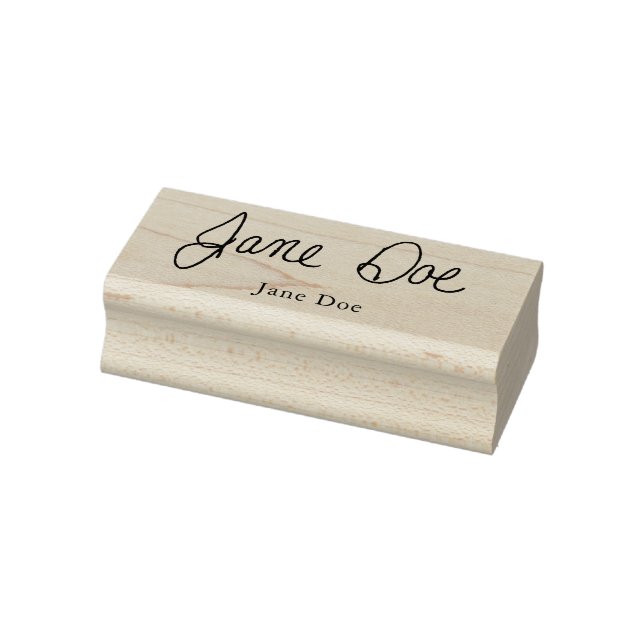 Ihre Signature-Briefmarke Gummistempel (Stempel)