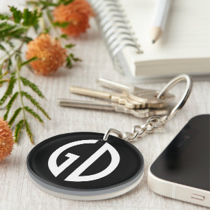 Ihre Simply Monogram Ideen 1 Schlüsselanhänger