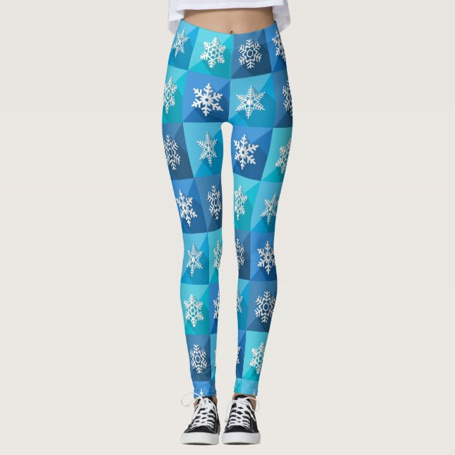 Ihre Snowflake Collection Leggings (Vorderseite)