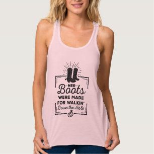 Ihre Stiefel wurden für Walkins Trauzeugin gemacht Tank Top